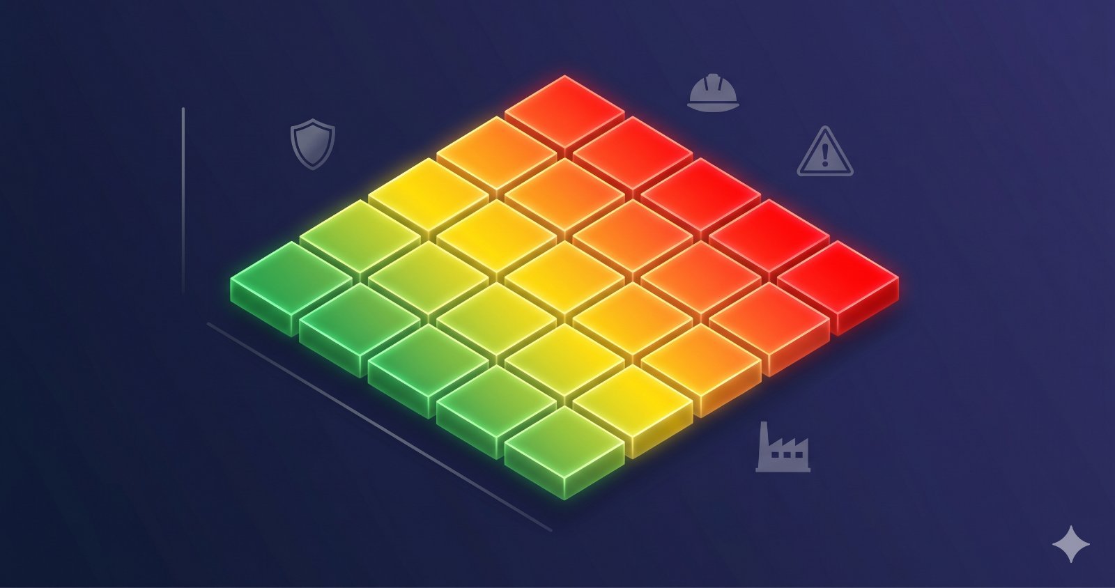 5x5 Risk Matrisi Nedir? Olasılık × Şiddet Formülü ve Örnekler